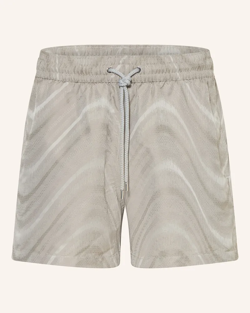 Frescobol Carioca Badeshorts RIO Hellgrau