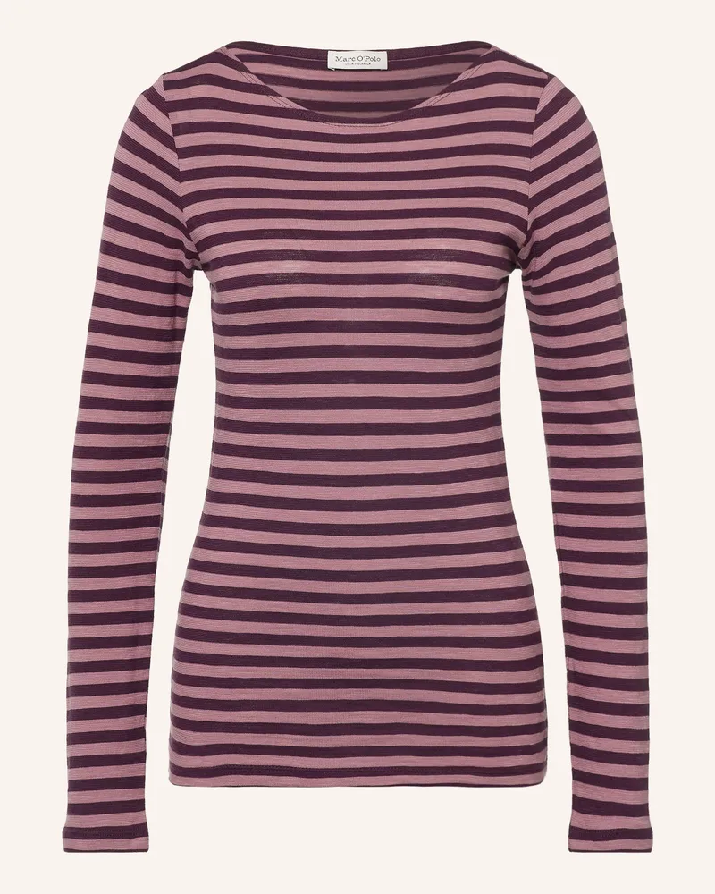 Marc O'Polo Longsleeve lila Dunkellila