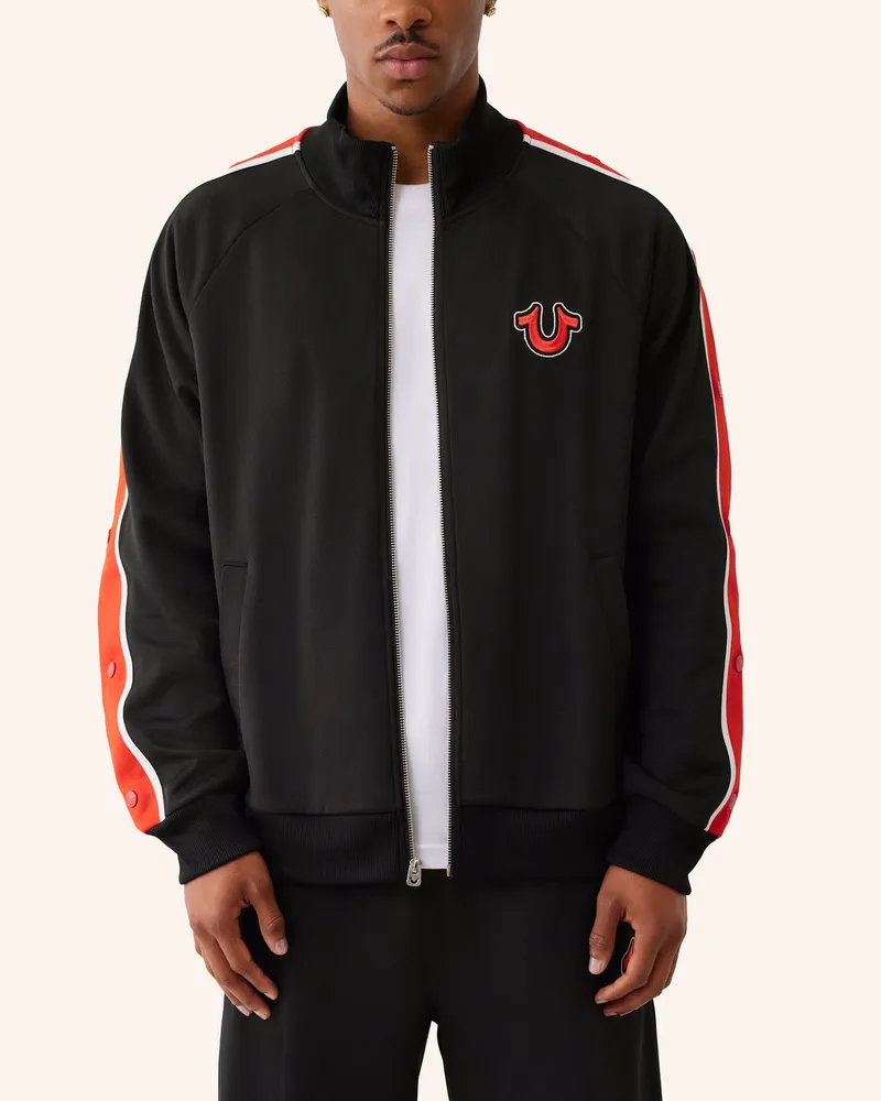 True Religion Trainingsjacke Schwarz
