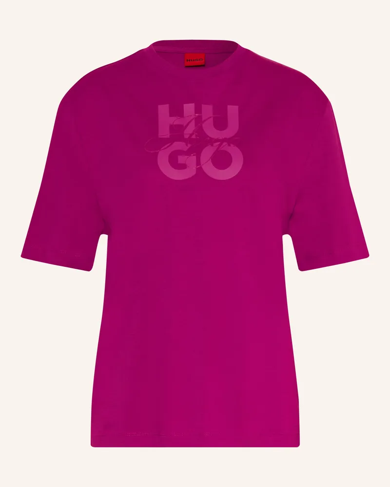 HUGO BOSS T-Shirt Dashire pink Fuchsia