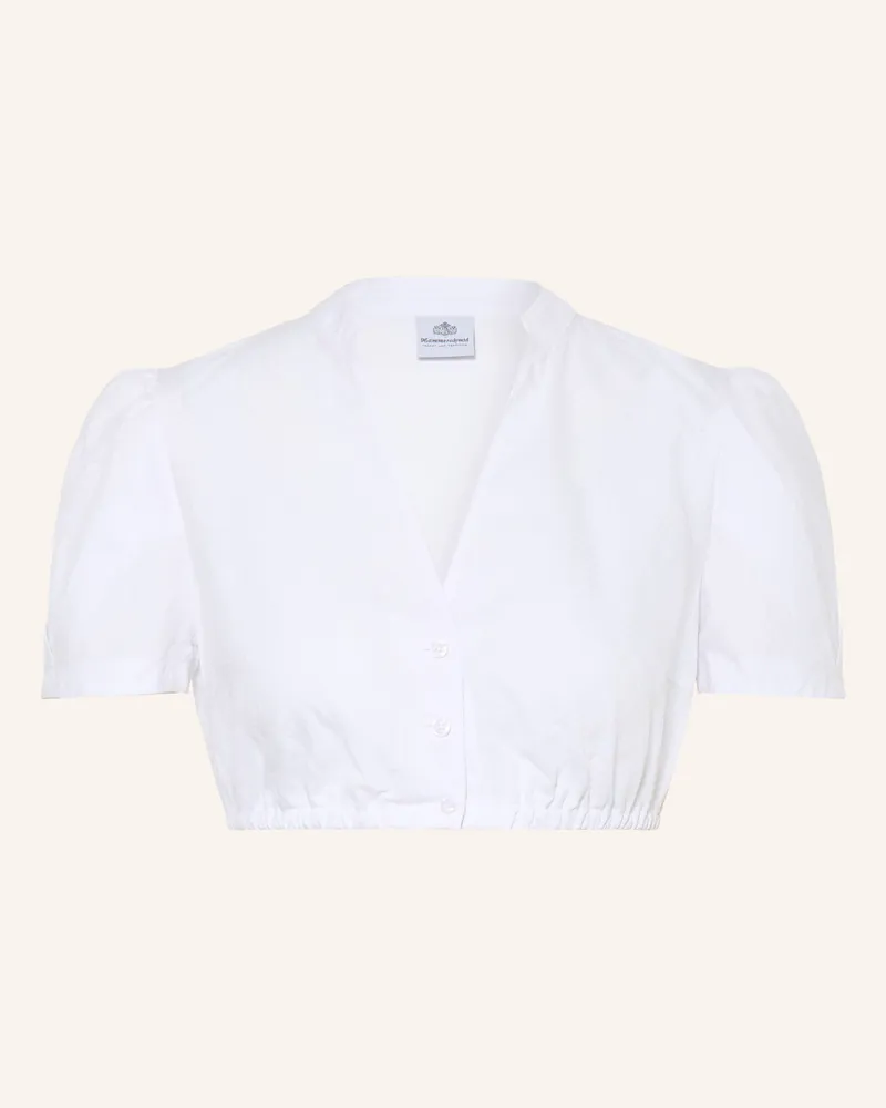 Hammerschmid Dirndlbluse Agathe weiss Weiss