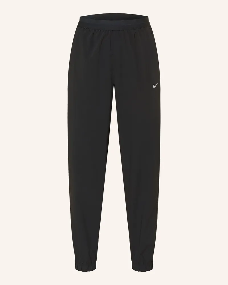 Nike Laufhose Tempo schwarz Schwarz