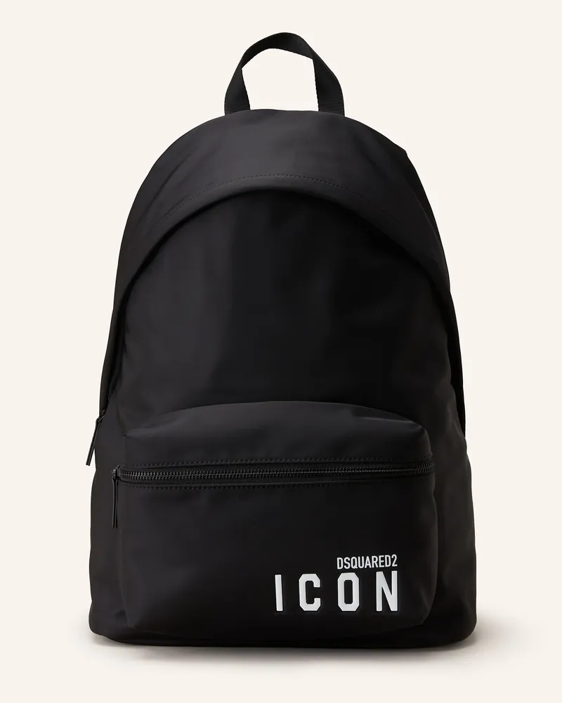 Dsquared2 Rucksack BE ICON Schwarz