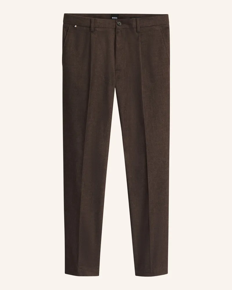 HUGO BOSS Chino Kane Modern Regular Fit braun Dunkelbraun