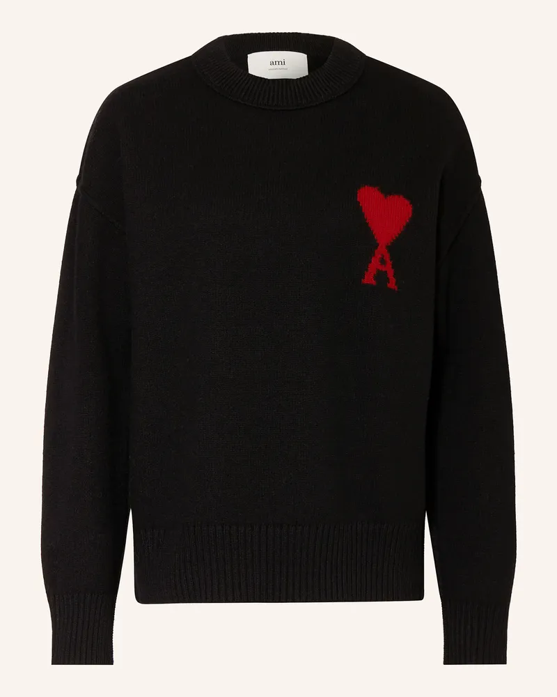 AMI Paris Pullover schwarz Schwarz