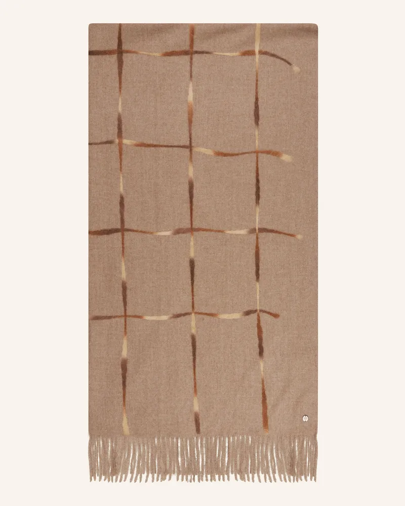 Fraas Schal beige Hellbraun