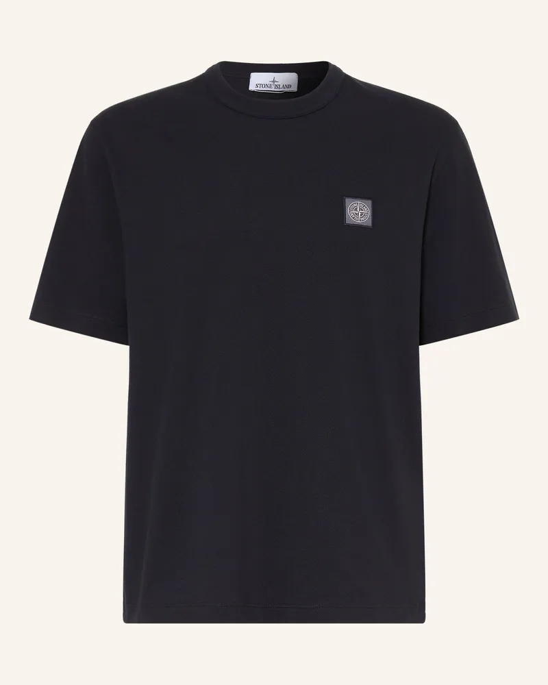 Stone Island T-Shirt blau Dunkelblau