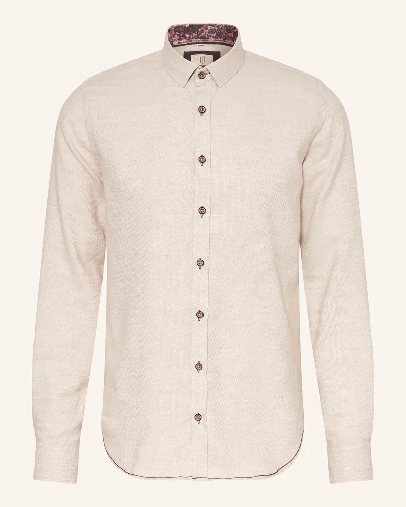 Q1 Hemd Regular Fit Beige