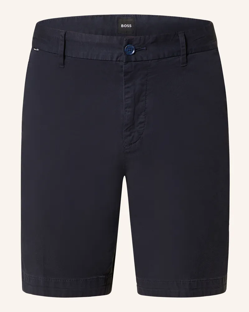 HUGO BOSS Chinoshorts Regular Fit Dunkelblau