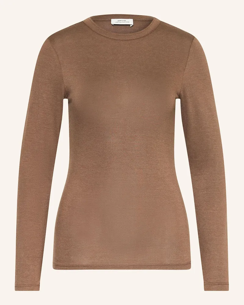OPUS Longsleeve Sifa braun Braun