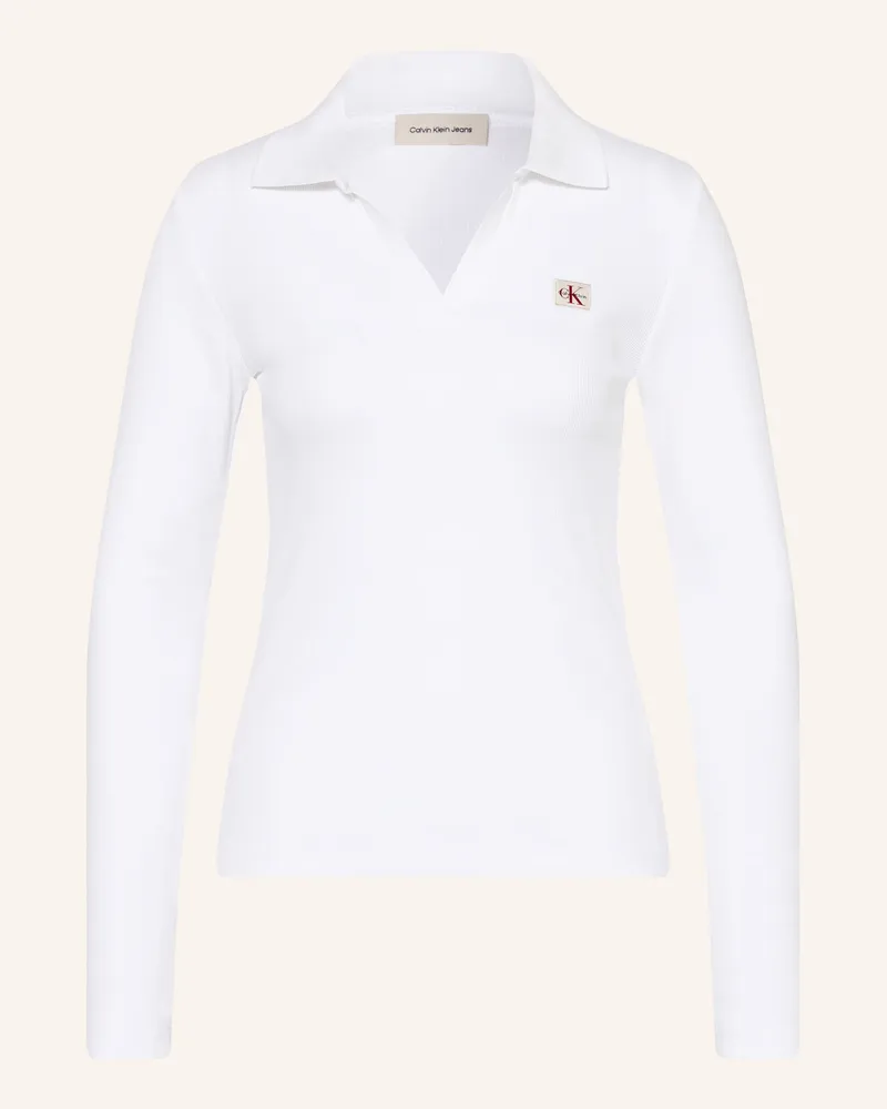 Calvin Klein Longsleeve Johnny weiss Weiss