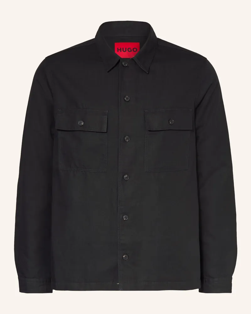 HUGO BOSS Overjacket EPOLDO Schwarz