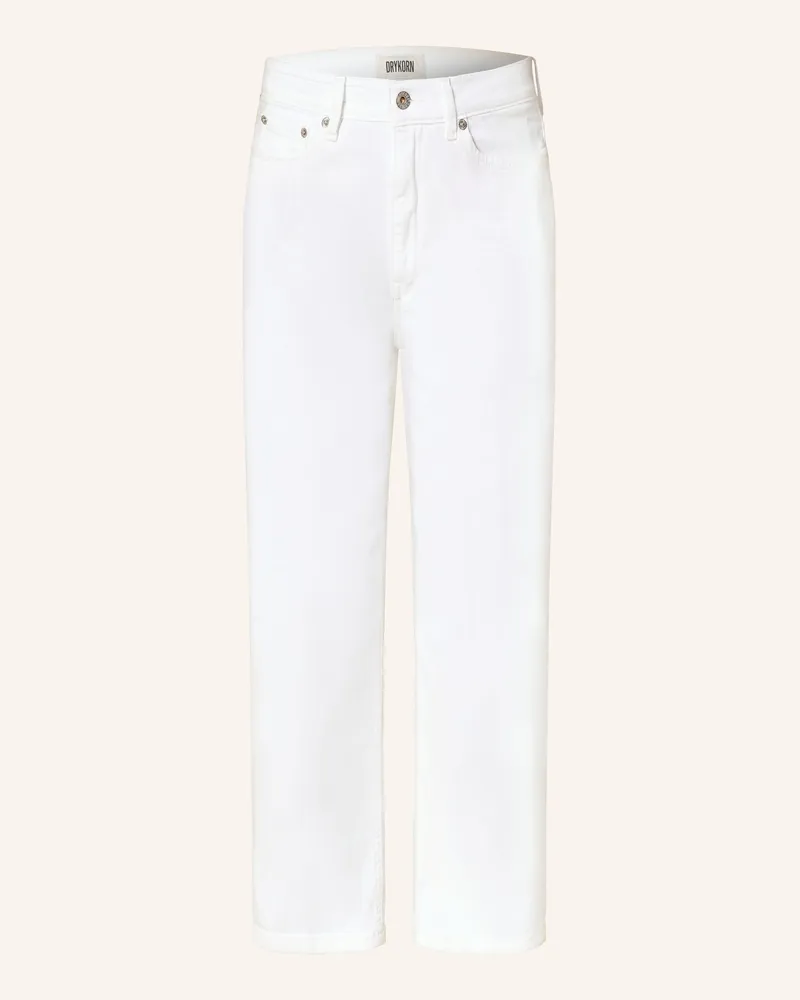 Drykorn Cropped Jeans Flown weiss 6000