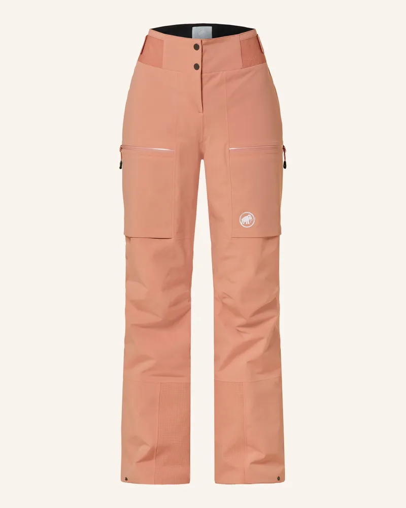 Mammut Skihose Stoney rosa Hellorange