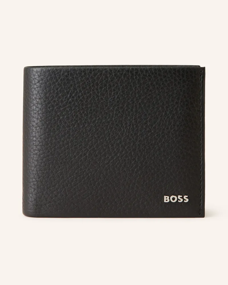 HUGO BOSS Geldbörse New Crosstown schwarz Schwarz