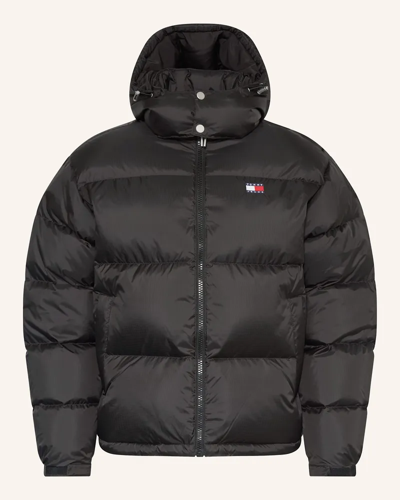 Tommy Hilfiger Daunenjacke Alaska Mit Abnehmbarer Kapuze schwarz Schwarz