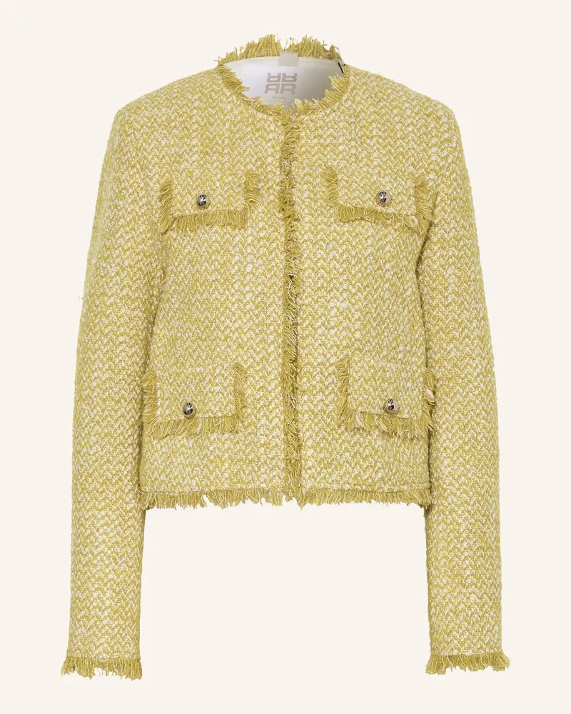 Riani Kastenjacke Aus Bouclé gelb Dunkelgelb
