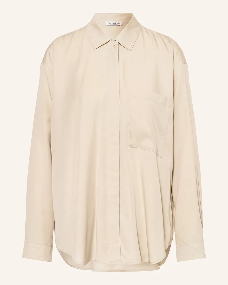 Marc O'Polo Hemdbluse grau Creme