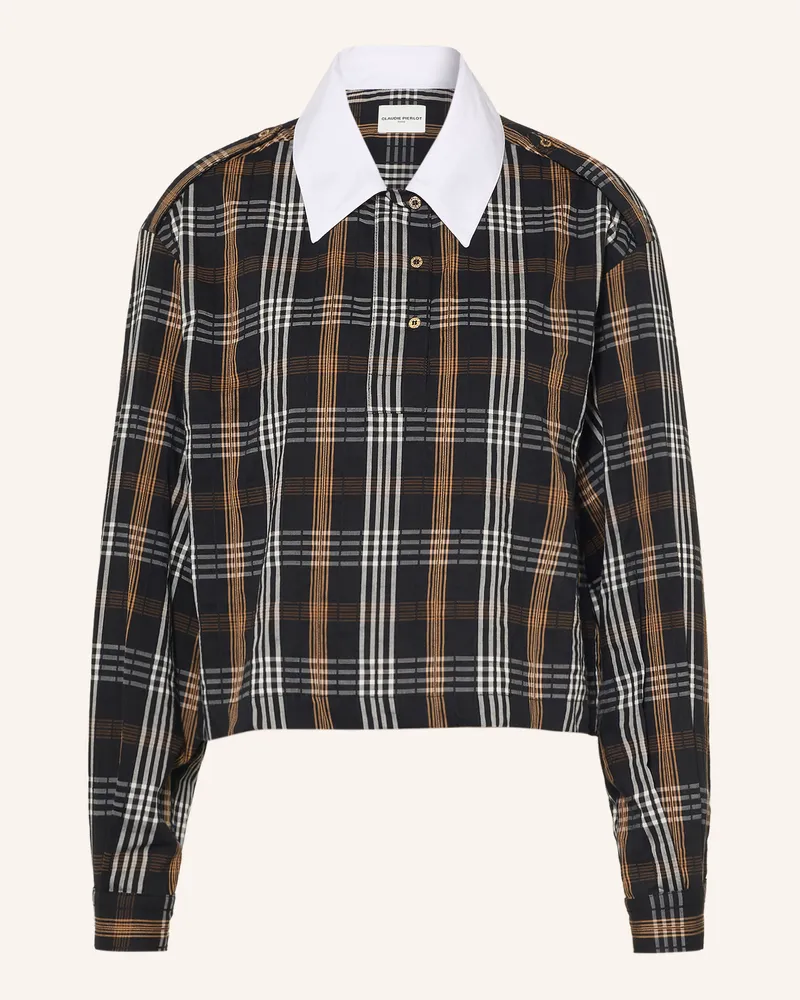 Claudie Pierlot Blusenshirt schwarz Schwarz