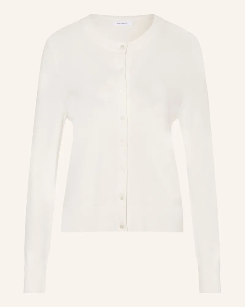 Darling Harbour Strickjacke weiss Ecru
