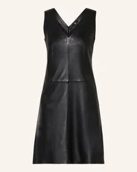 Riani Lederkleid Schwarz