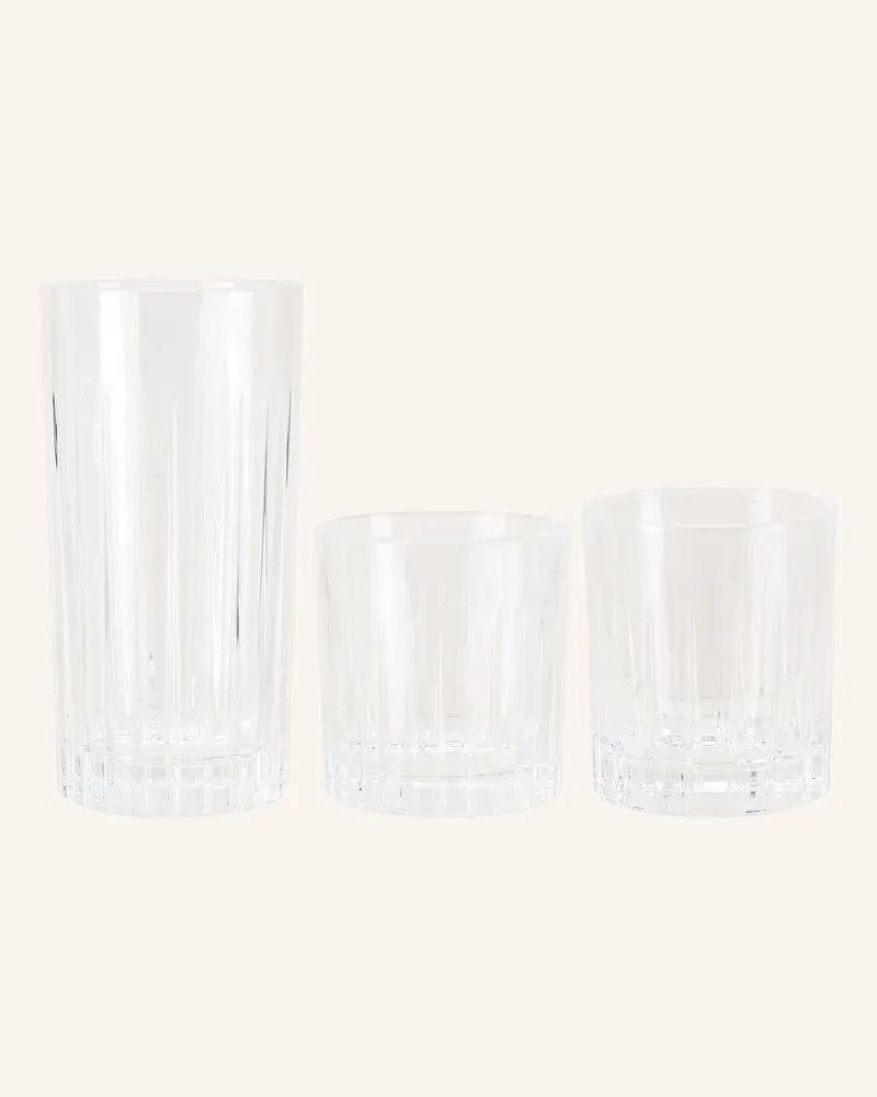 Schott Zwiesel 17-Tlg. Barset Stage: Gläser, Glastrinkhalm Und Bürste transparent Weiss