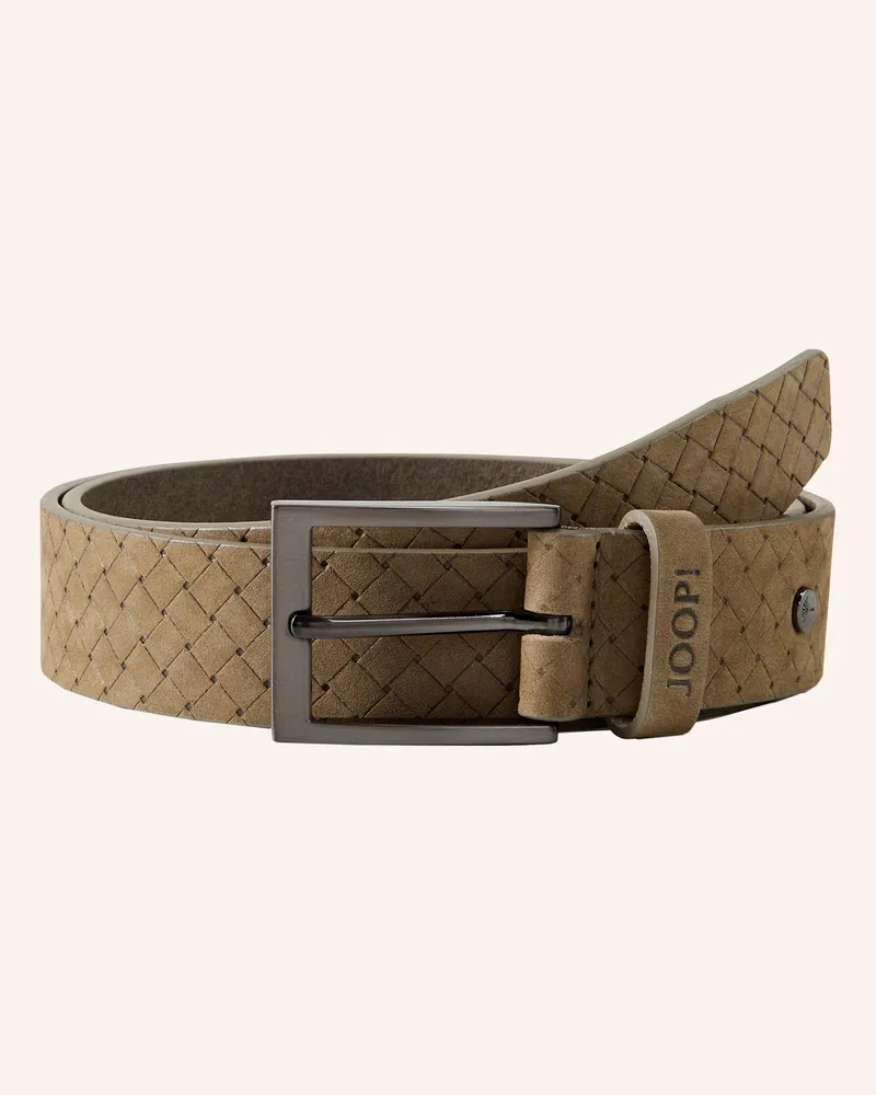 JOOP! Ledergürtel braun Hellbraun