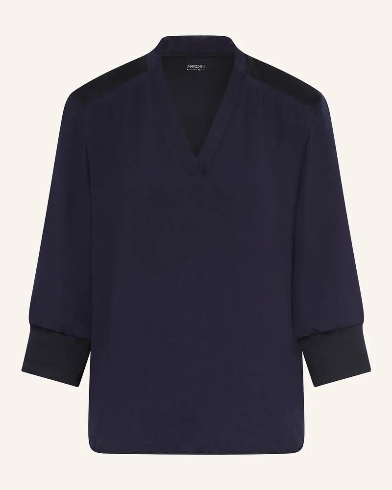 Marc Cain Blusenshirt im Materialmix mit 3/4-Arm 394