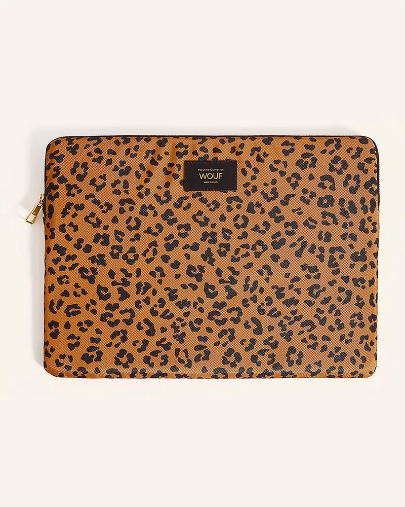 WOUF Laptop-Hülle AGAR Cognac