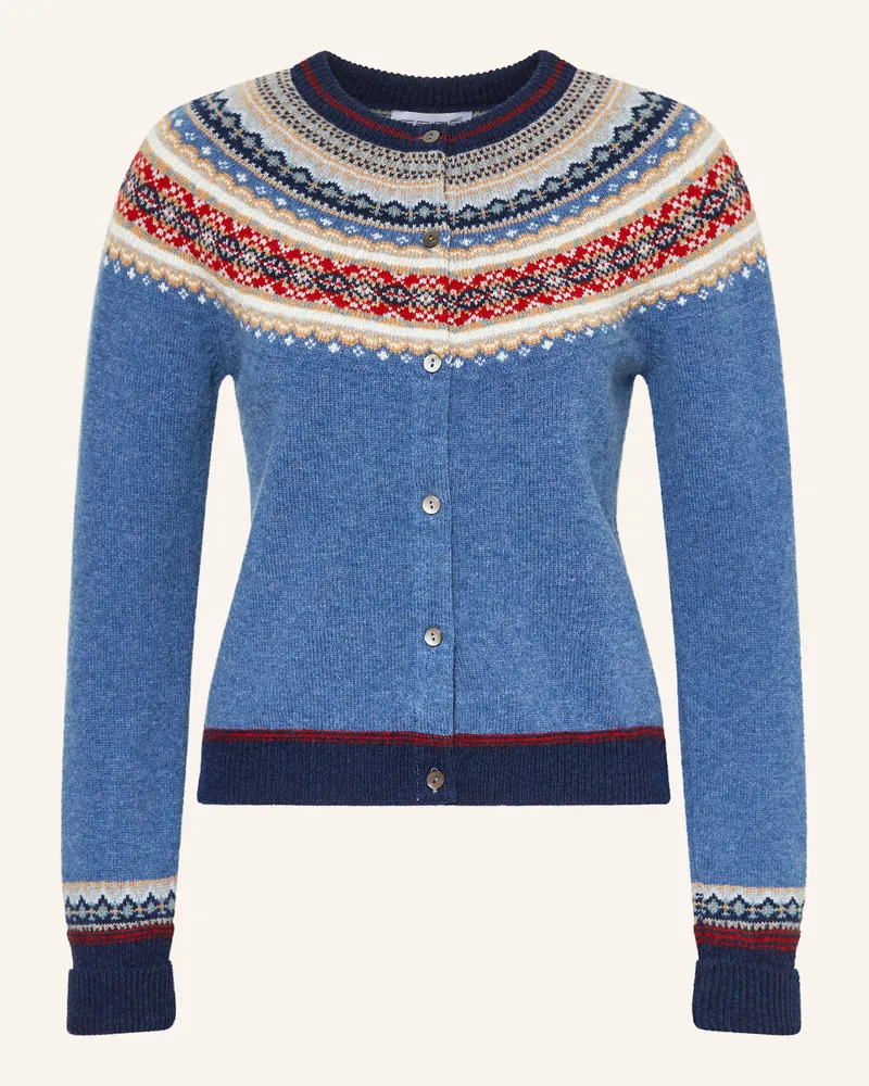 ERIBÉ Strickjacke ALPINE Blau