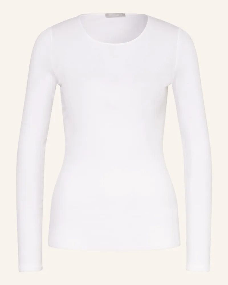 Hanro Schlafshirt Cotton Seamless weiss Weiss