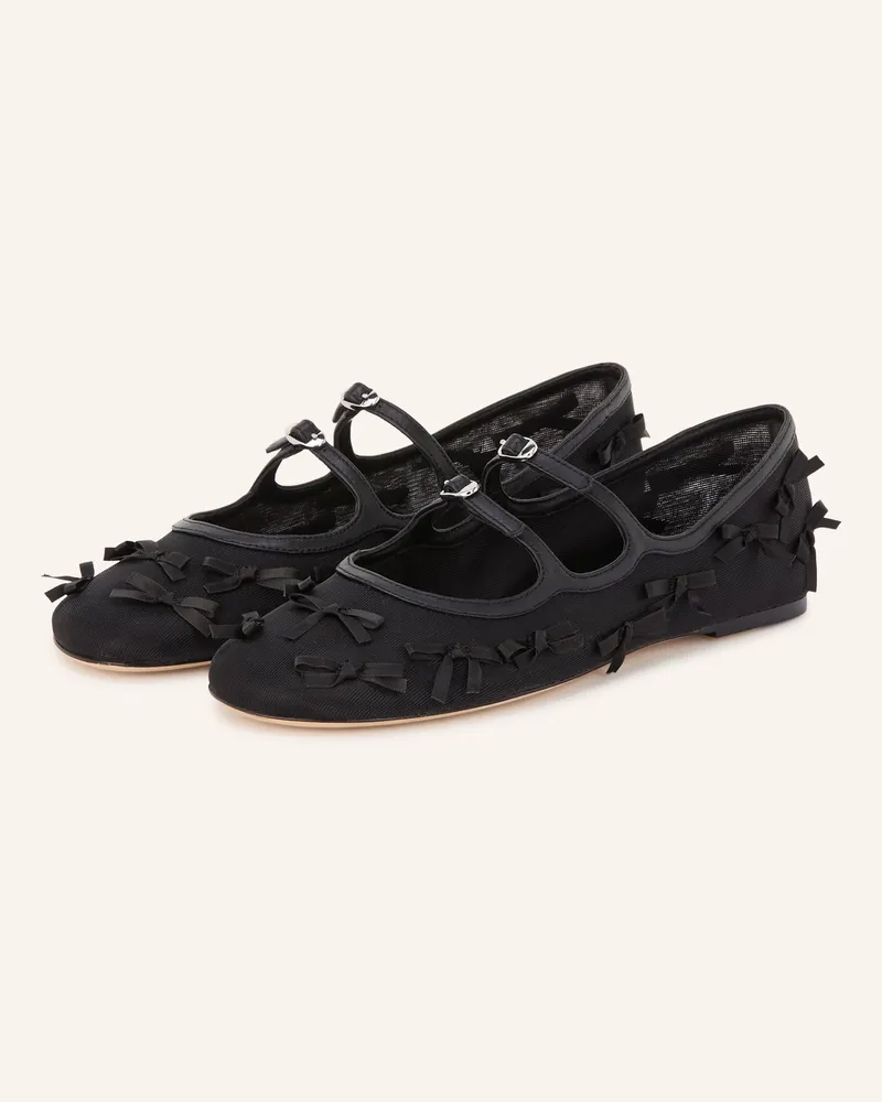 Marc Jacobs Ballerinas The Kiki Ballerina schwarz Schwarz