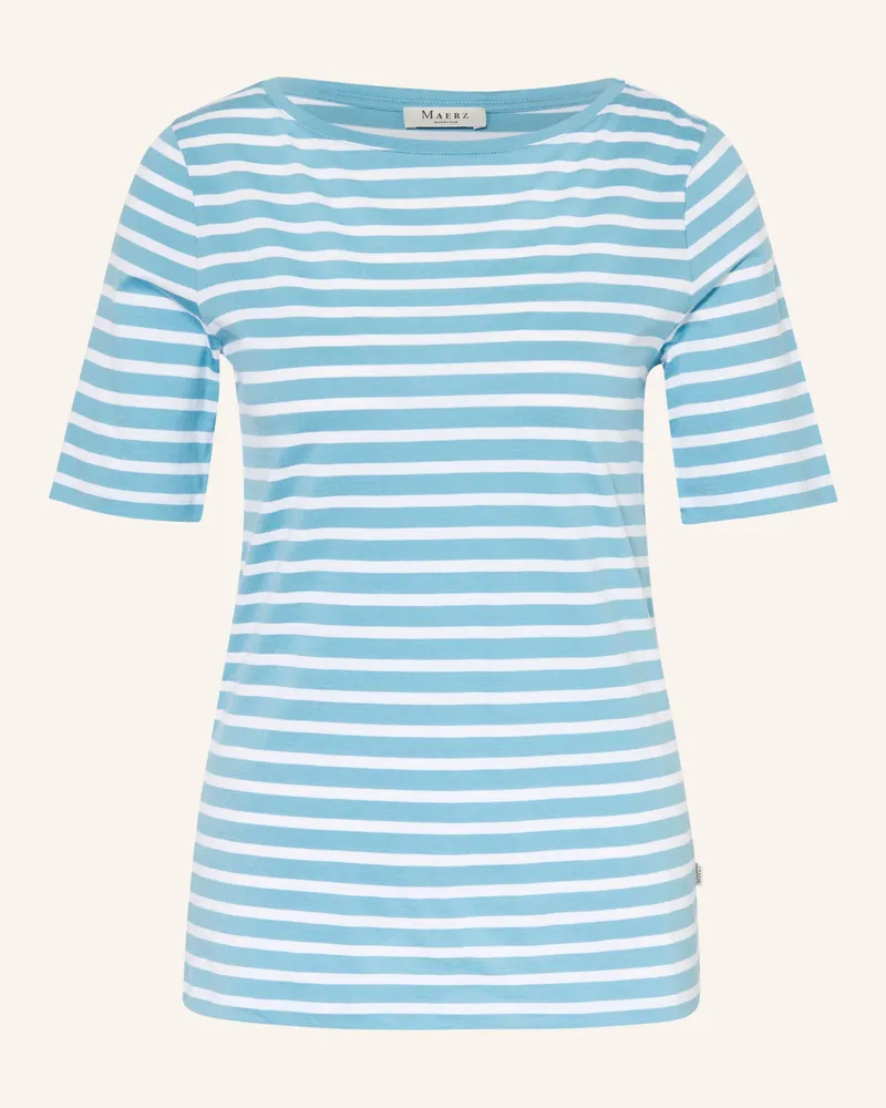 Maerz T-Shirt blau Petrol