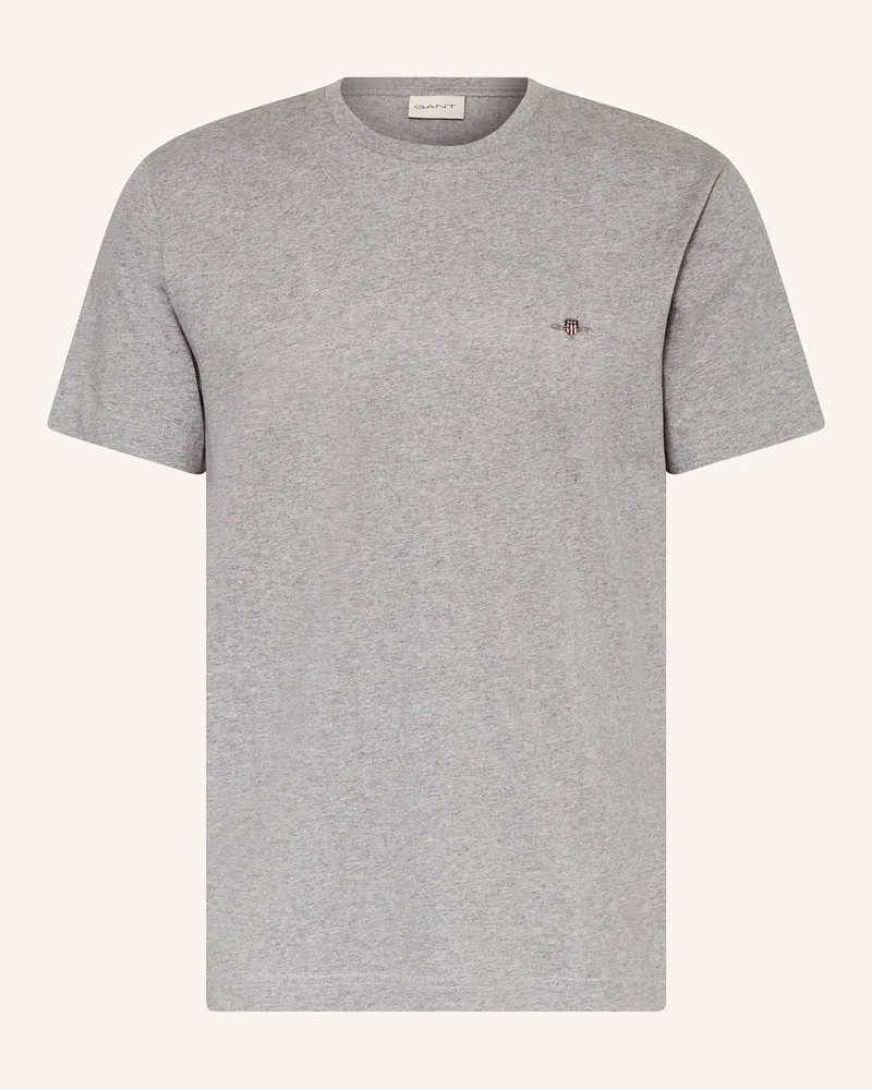 Gant T-Shirt Hellgrau