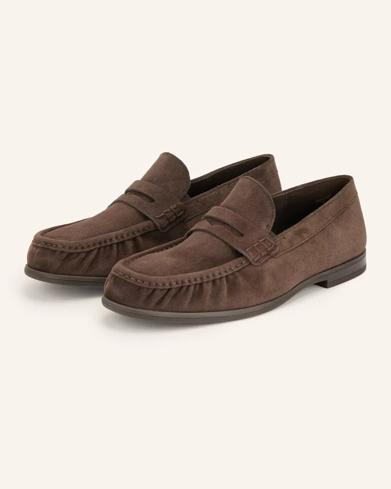 paul green Penny-Loafer braun Dunkelbraun