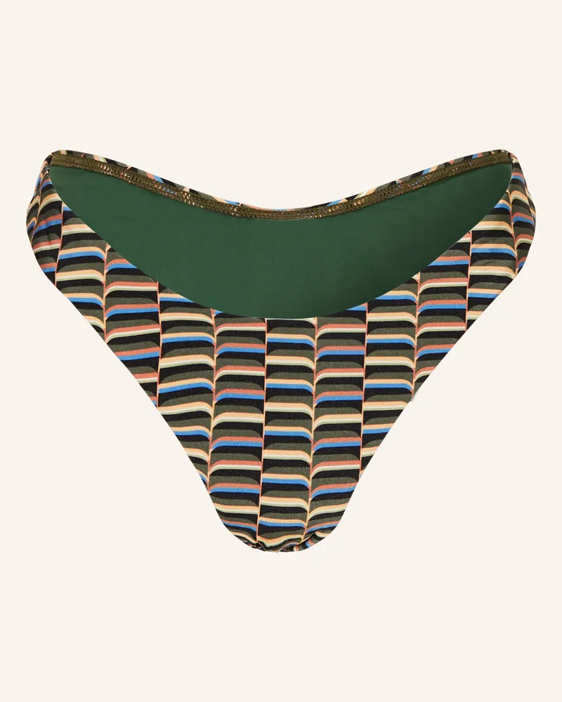 JETS Australia Brazilian-Bikini-Hose Urban Geo gruen Grün