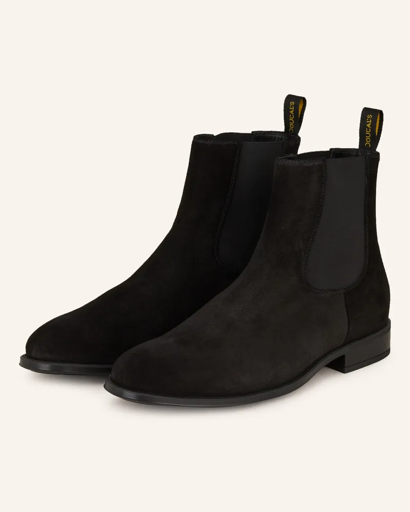 Doucal´s Chelsea-Boots Schwarz