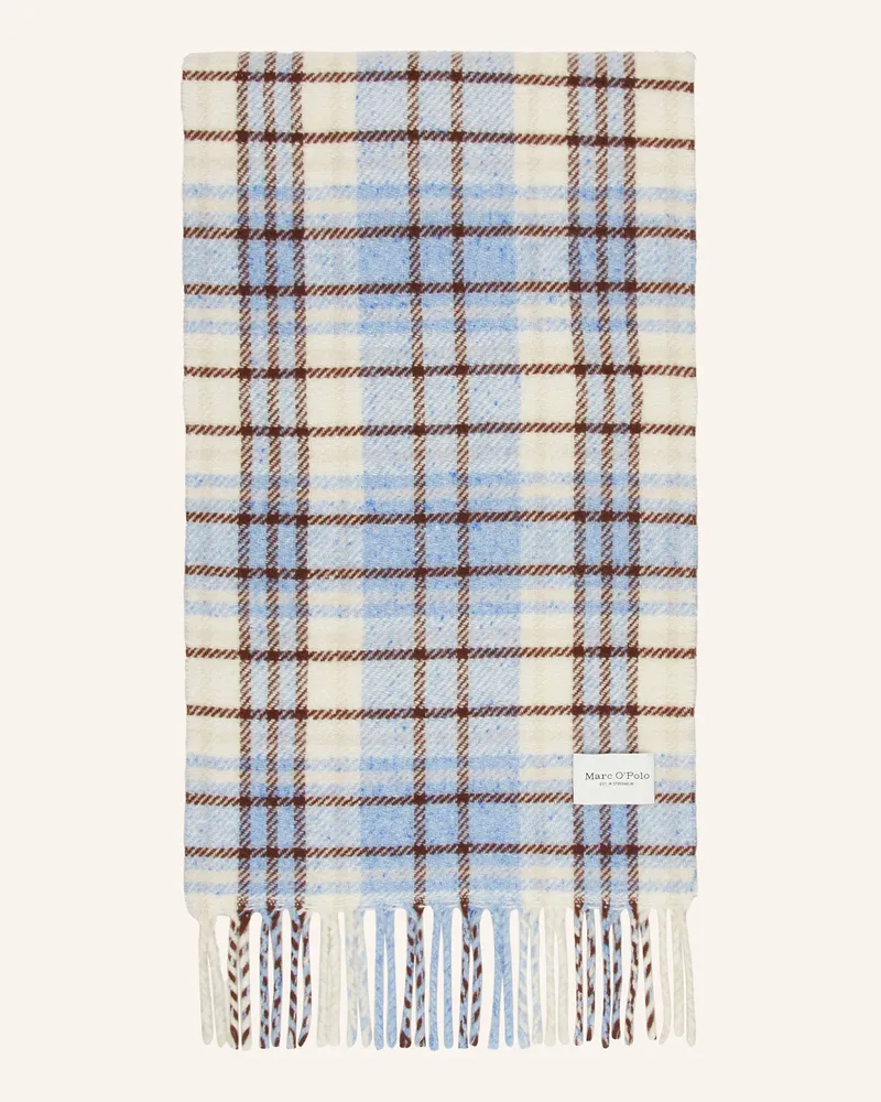 Marc O'Polo Tweed-Schal Ecru