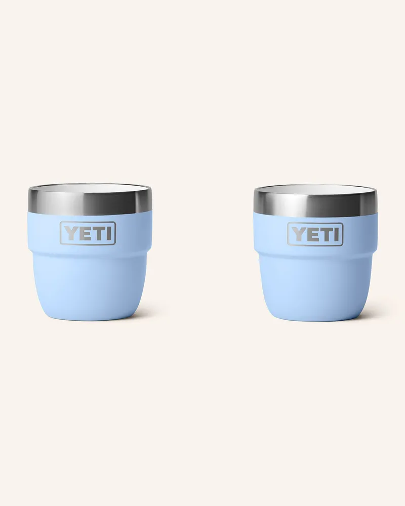 Yeti 2er-Set Thermobecher RAMBLER Hellblau