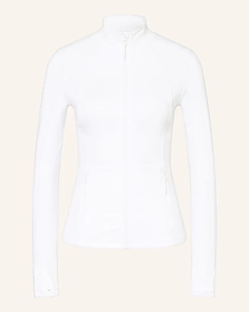 Mrs & HUGS Midlayer-Jacke weiss Weiss