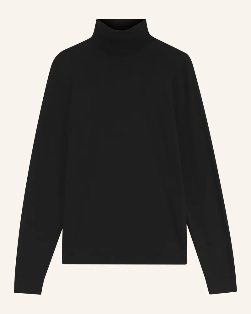 HUGO BOSS Pullover Fernando_Db Regular Fit schwarz Schwarz