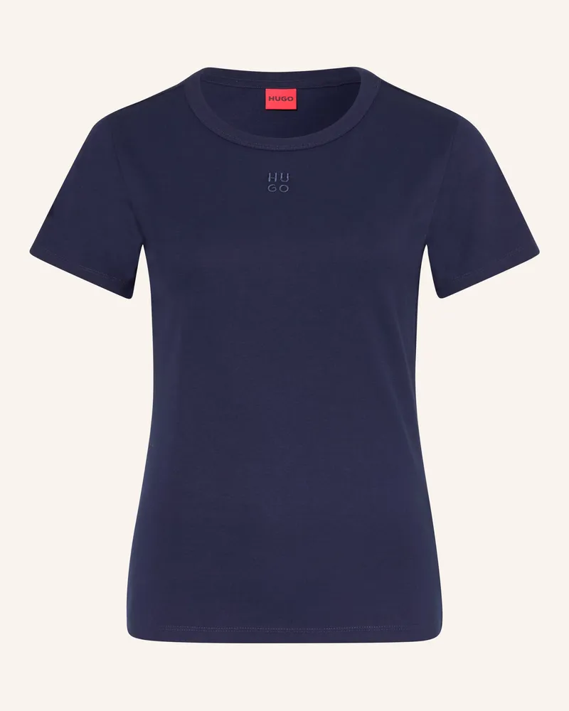 HUGO BOSS T-Shirt Deloris blau Blau