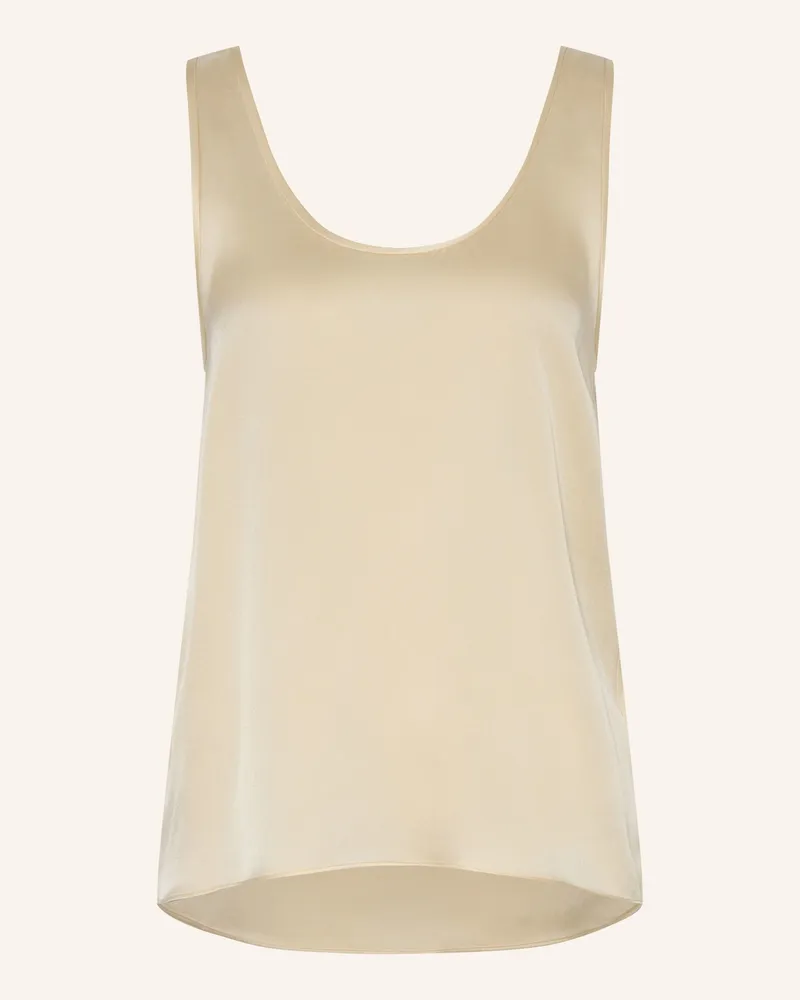 Anine Bing Seidentop Lea gelb Hellgelb