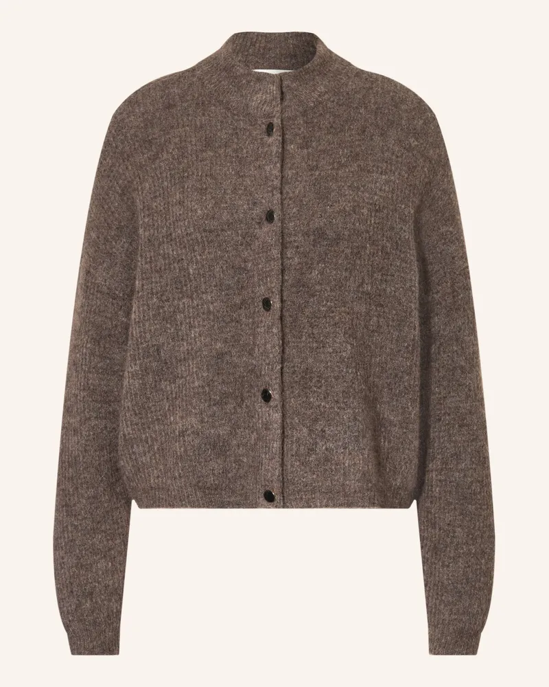 Gestuz Strickjacke Gzdebbie Mit Mohair beige Braun