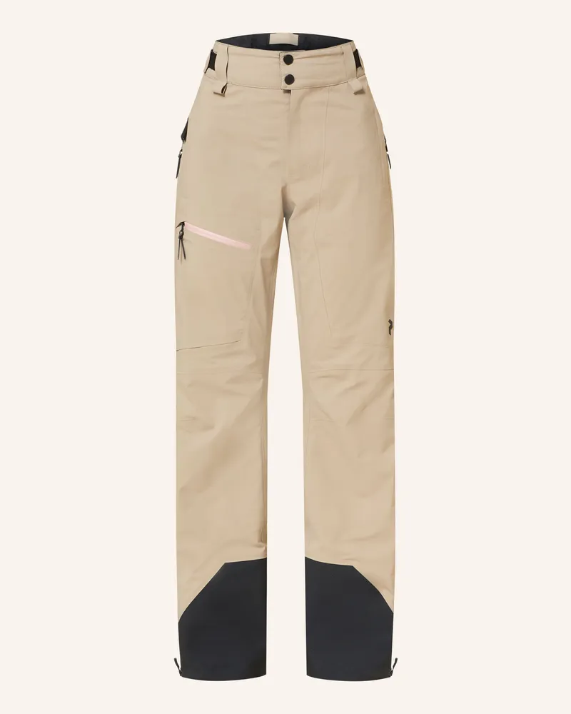 Peak Performance Hardshell-Skihose ALPINE GORE-TEX Beige