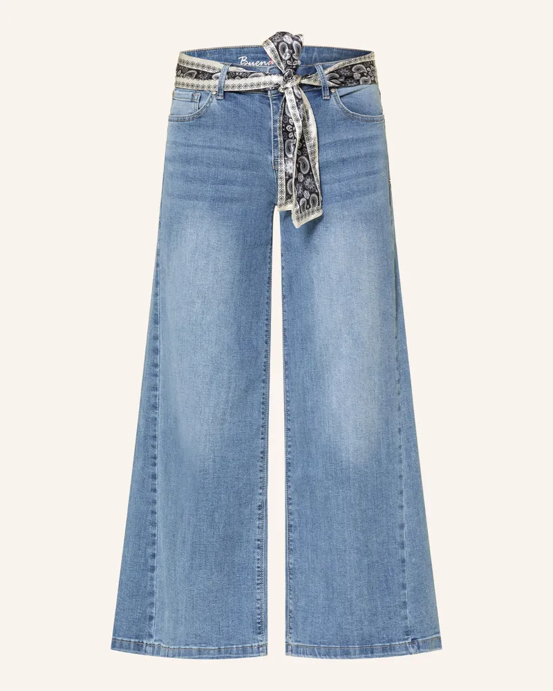 Buena Vista Jeans-Culotte blau Hellblau