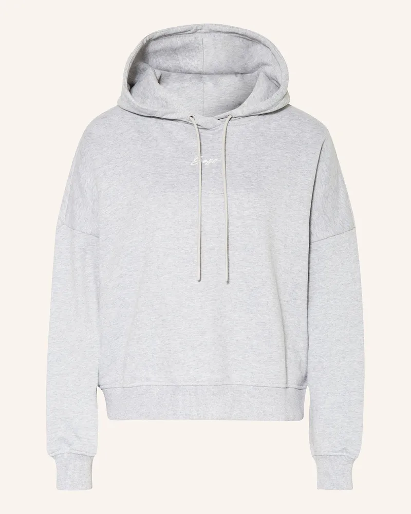 HUGO BOSS Hoodie Ehoody grau Hellgrau