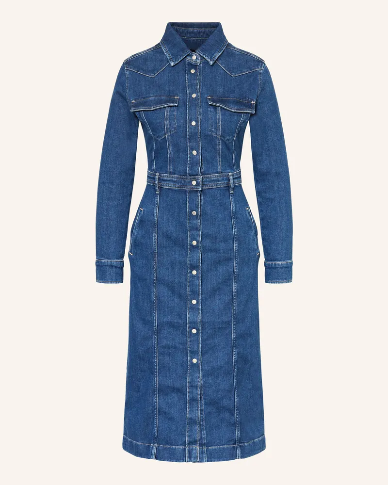 7 for all mankind Jeanskleid LUXE Blau