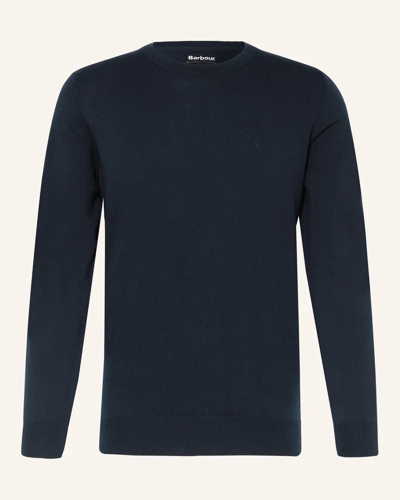 Barbour Pullover blau Dunkelblau