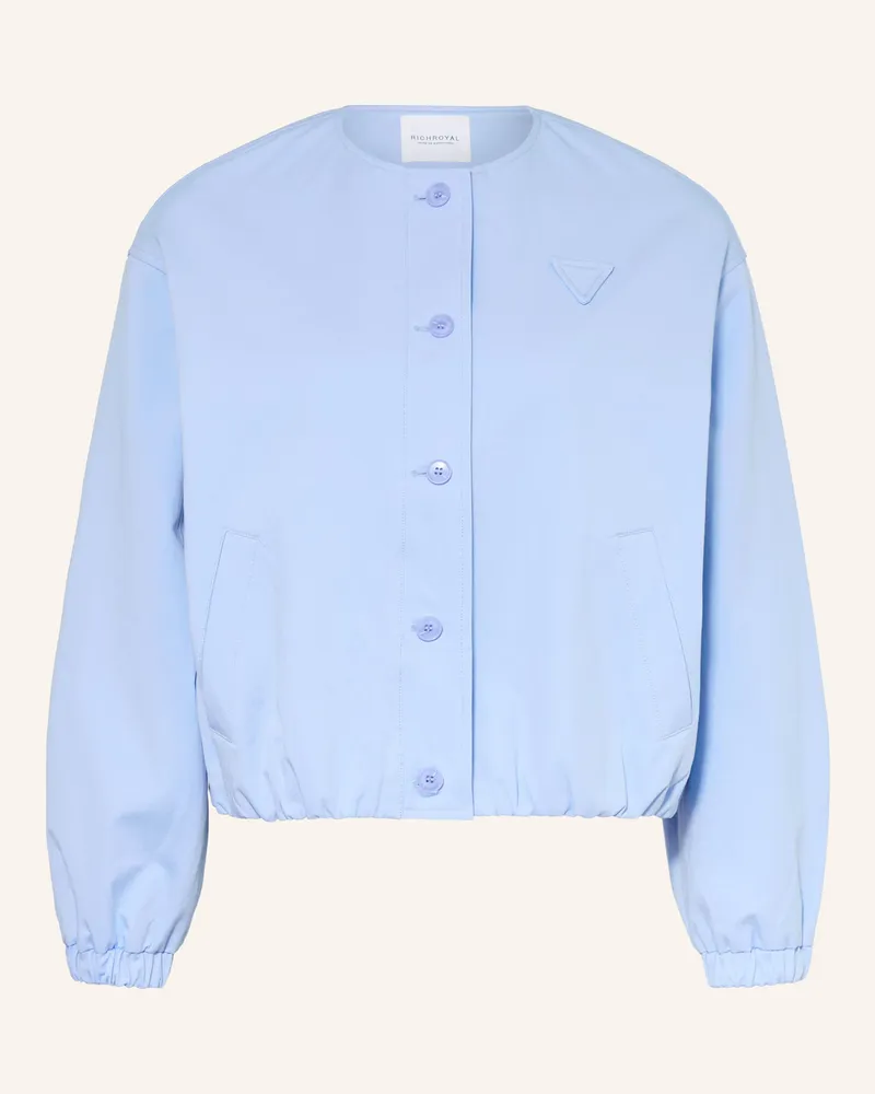 Rich&Royal Blouson blau Hellblau